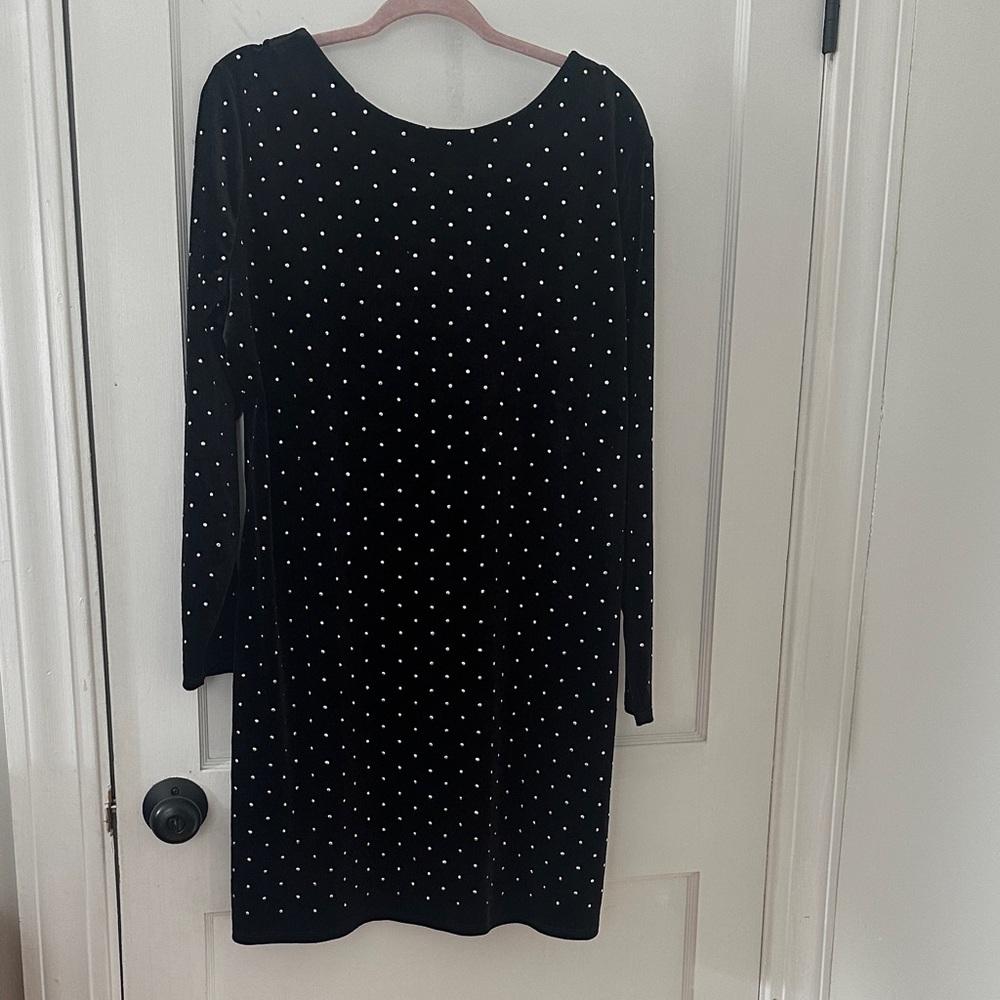 Long Sleeve Black Dress